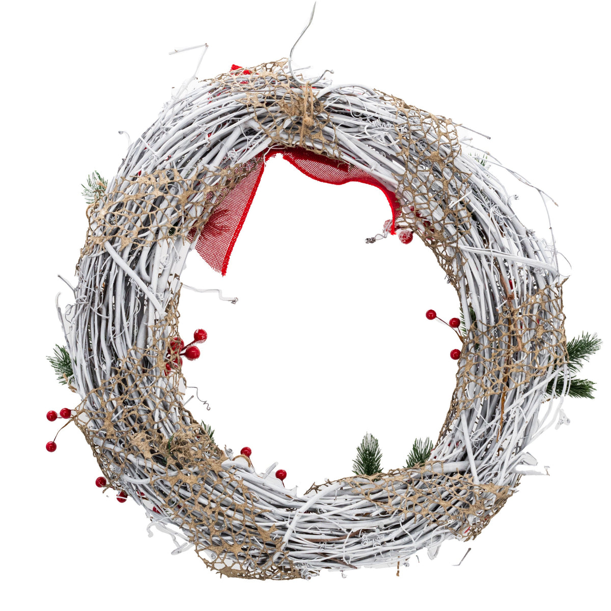 SALE | White Winter/Christmas Wreath | KJ Made