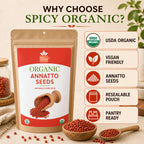 Organic Annatto Seeds – For Achiote Paste & Rice
