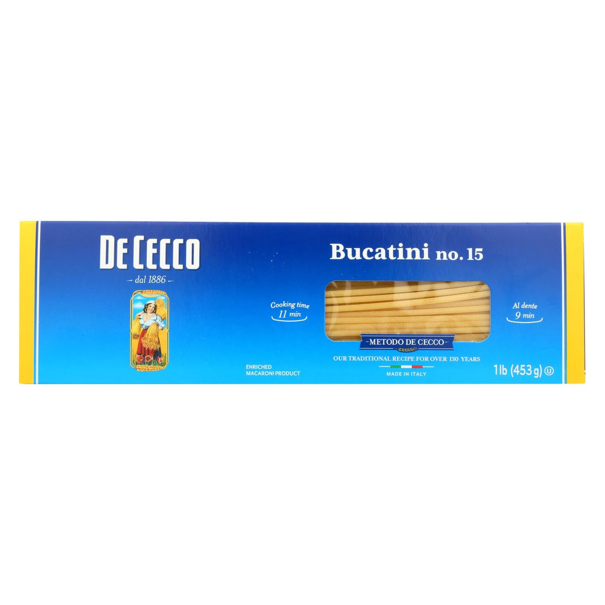 De Cecco Perciatelli Pasta, 16 oz (Case of 20)