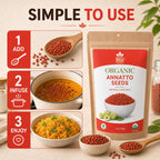 Organic Annatto Seeds – For Achiote Paste & Rice