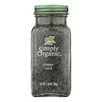 Simply Organic Poppy Seed, 3.38 oz (Case of 6)