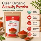 Organic Annatto Powder – Achiote for Latin Cooking