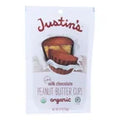 Justin's Milk & Dark Chocolate Peanut Butter Cups Display, 4.7 oz (Case of 36)