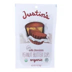 Justin's Milk & Dark Chocolate Peanut Butter Cups Display, 4.7 oz (Case of 36)