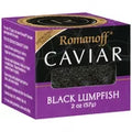 Romanoff Black Lumpfish Caviar, 2 ounce -- 12 per case
