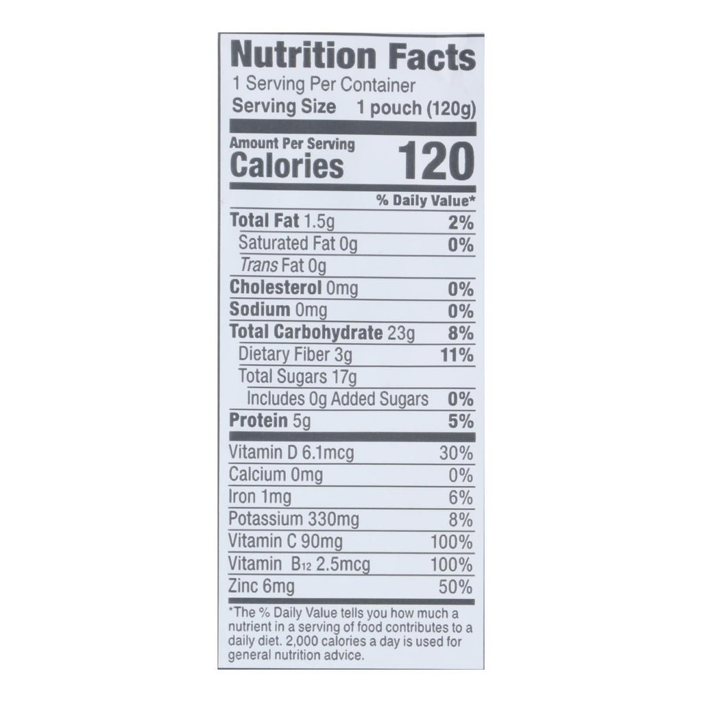 NOKA Super Berry Superfood Smoothie, 4.22 oz (Case of 6)