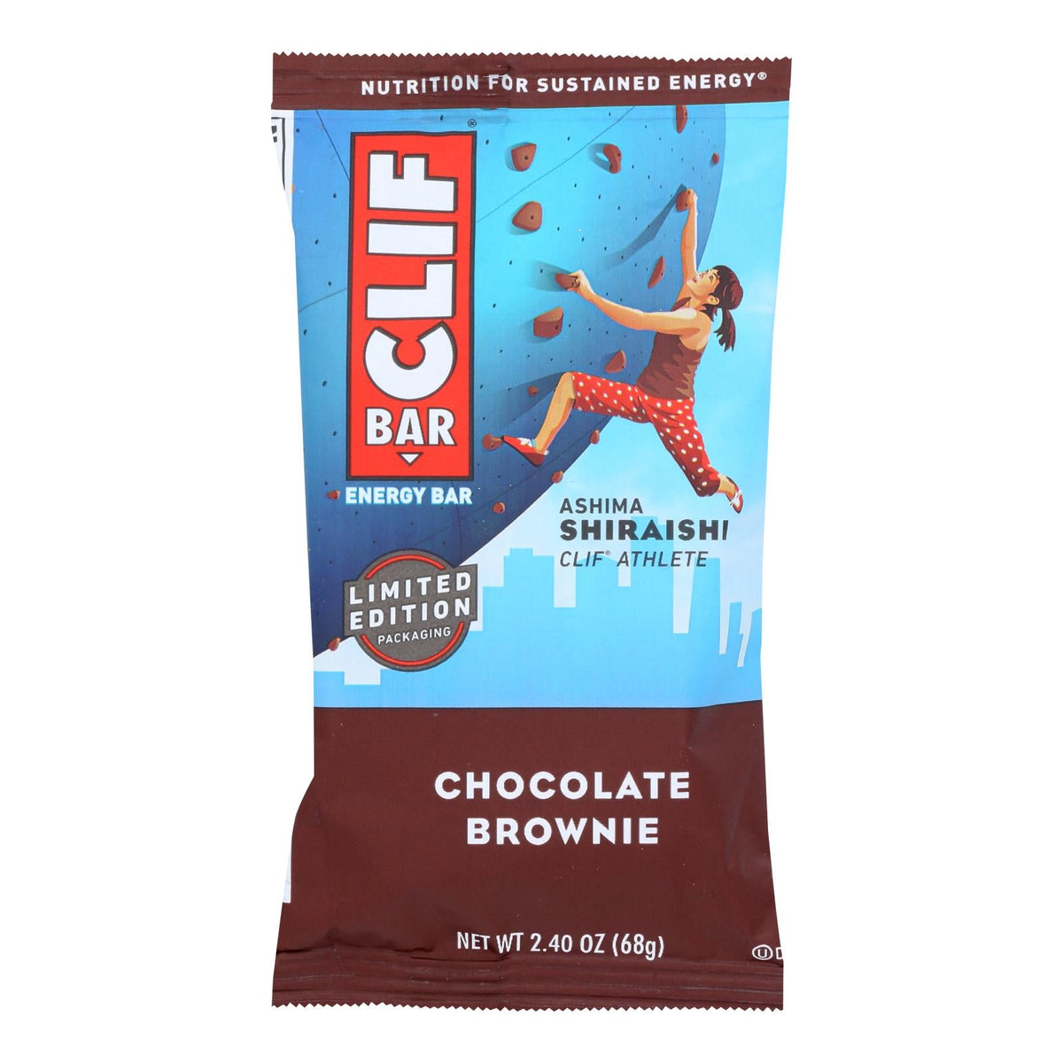 Clif Bar Organic Chocolate Brownie - 12 Pack - 2.4 Oz each