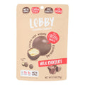 Lebby Snacks Chickpea Snacks Milk Chocolate, 3.5 Oz - Case of 6