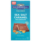 Ghirardelli Milk Chocolate Sea Salt Caramel Bar - 4.8 Oz - Case of 10