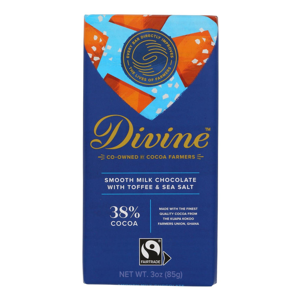 Divine Toffee Bar Chocolate Milk - 3 Oz - Case of 12