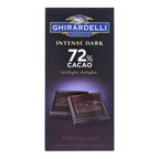 Ghirardelli Intense Dark 72% Cacao Twilight Delight Chocolate Bar, 3.5 oz (Case of 12)