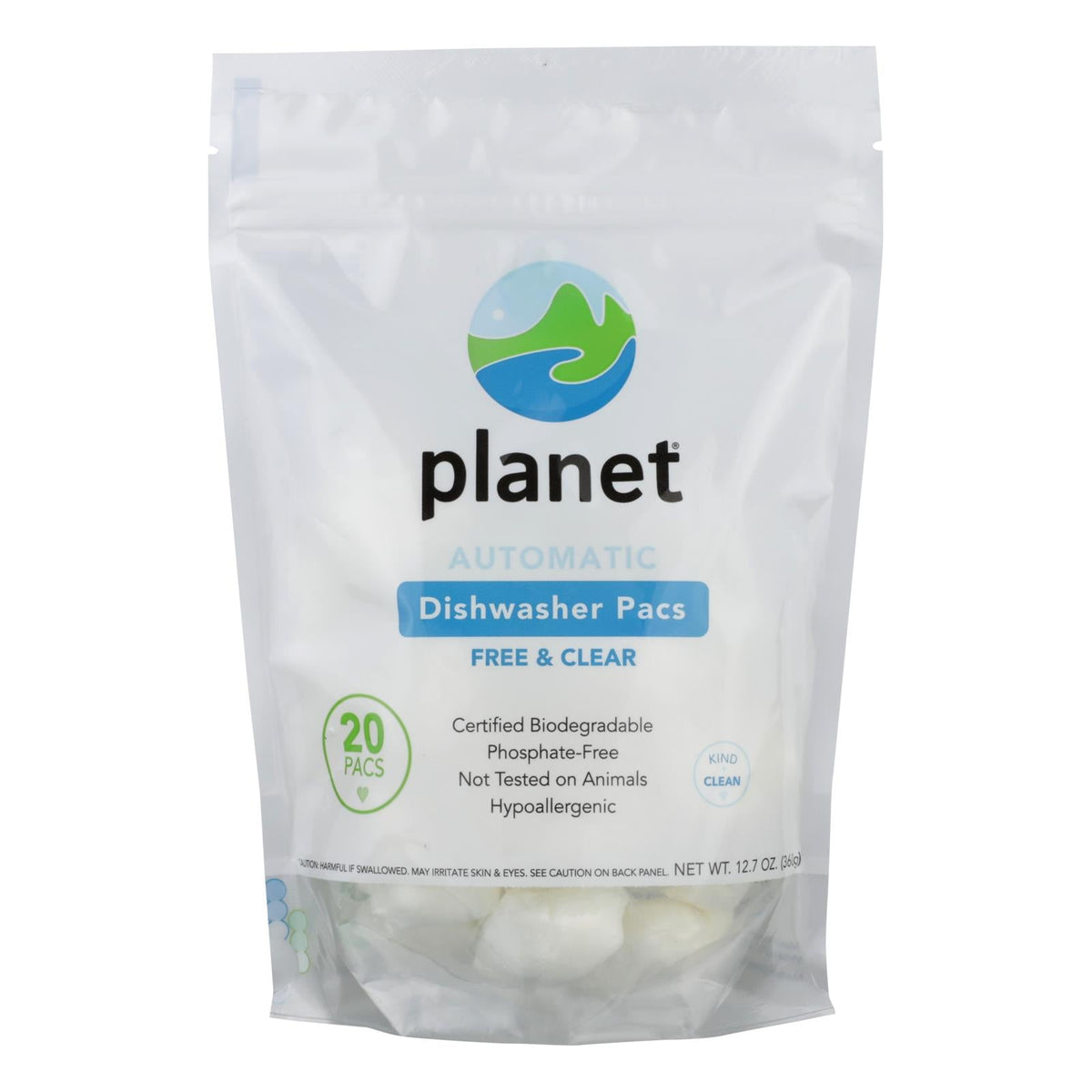 Planet Automatic Dishwasher - 12 Case - 20 Count