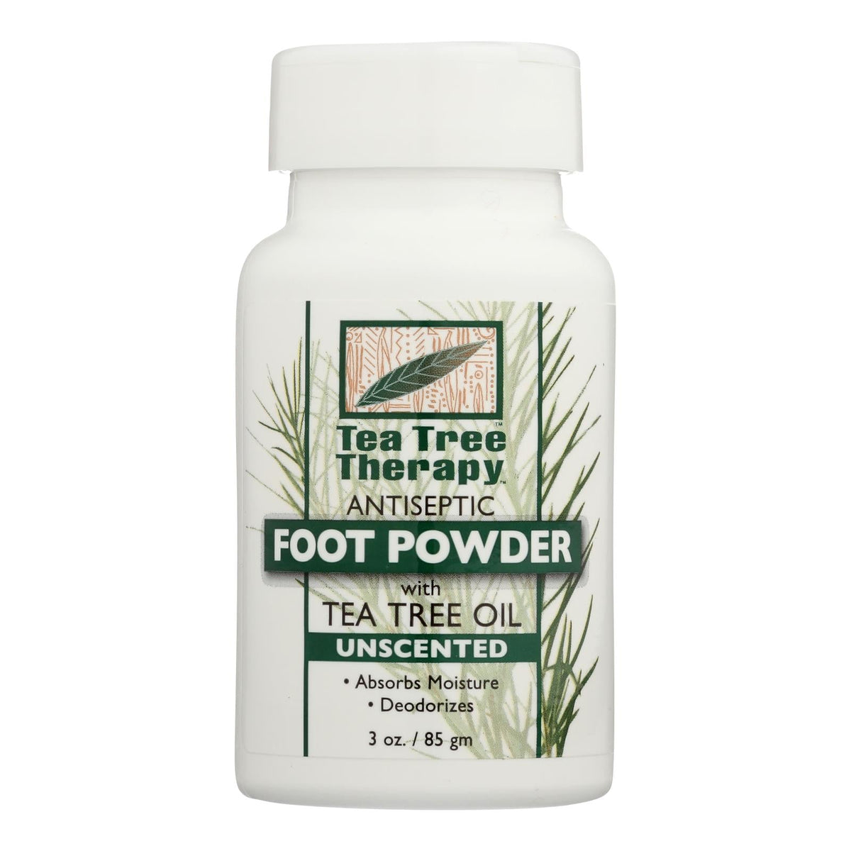 Tea Tree Therapy Foot Powder Unscented - 1 Each - 3 Oz