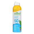 Alba Botanica Sunscreen Spray Sport Formula Spf 50, 1 Each - 5 Fluid Ounces