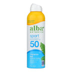 Alba Botanica Sunscreen Spray Sport Formula Spf 50, 1 Each - 5 Fluid Ounces