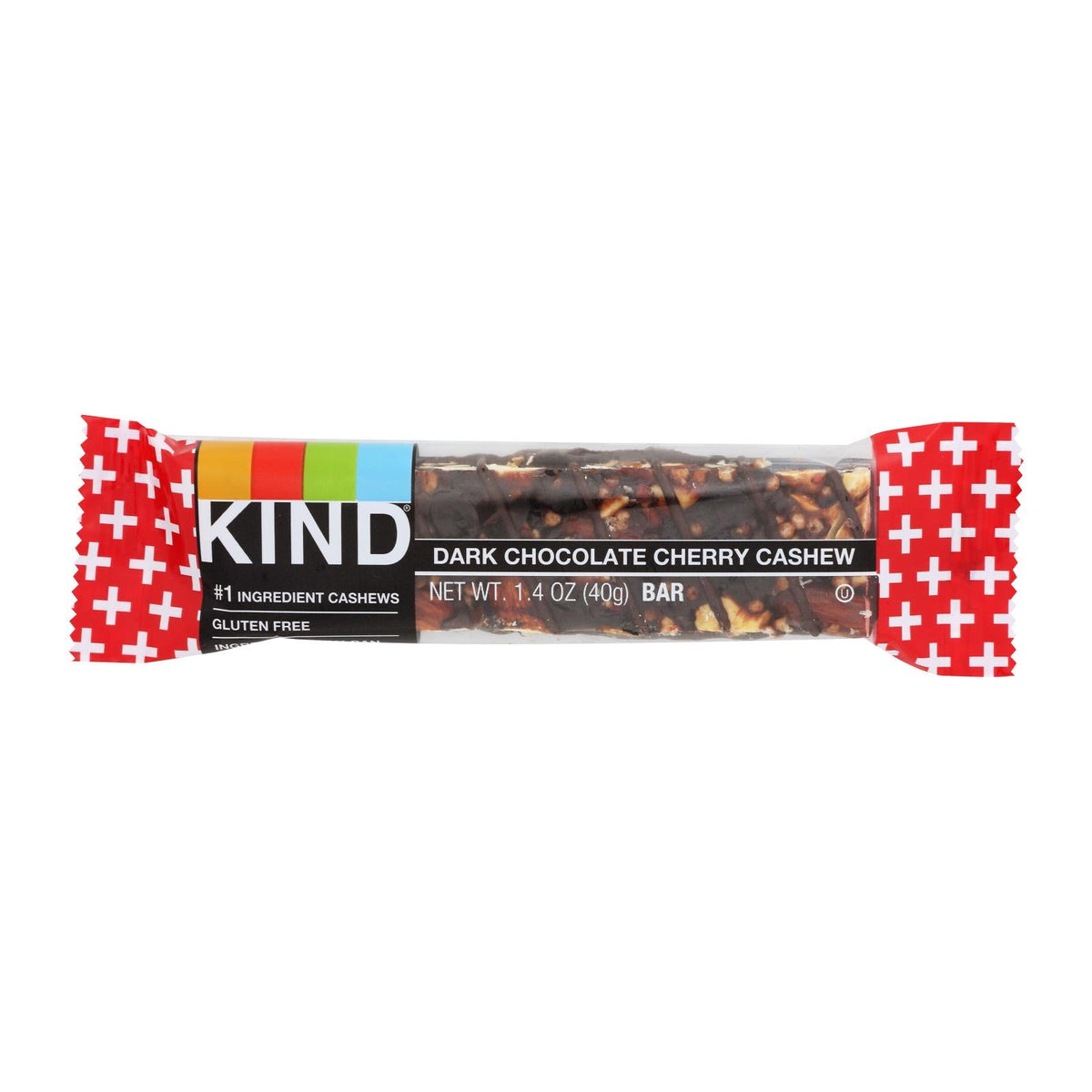 KIND Bar Dark Chocolate Cherry Cashew - 12 Pack - 1.4 Oz Each