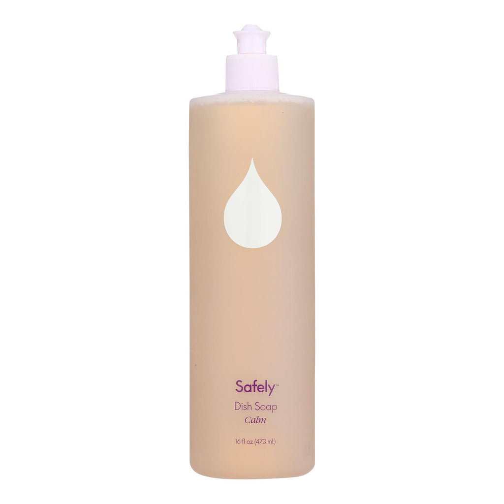 Safely Dish Soap Calm Scent - 16 Fl Oz, Case of 6