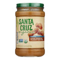 Santa Cruz Organic Dark Roast Creamy Peanut Butter, 26 oz (Case of 6)