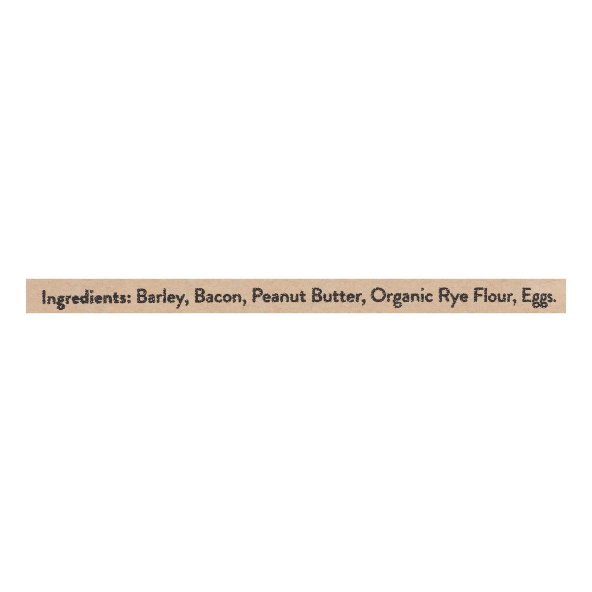 Portland Pet Food Company Bacon Brewer's Biscuit Dog Treats, 5 oz (Case of 6)