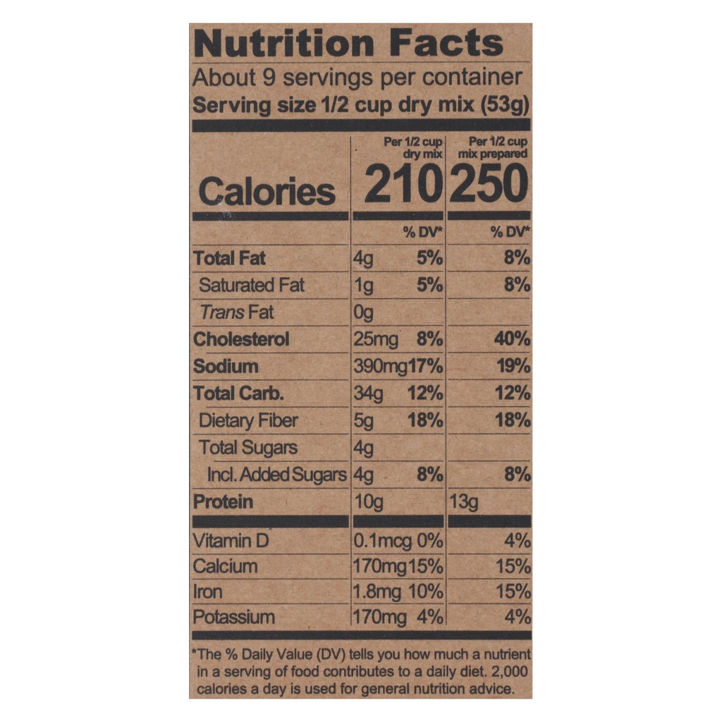 Kodiak Oat Frontiers Flapjack & Waffle Mix, Gluten Free, 16 oz (Case of 6)