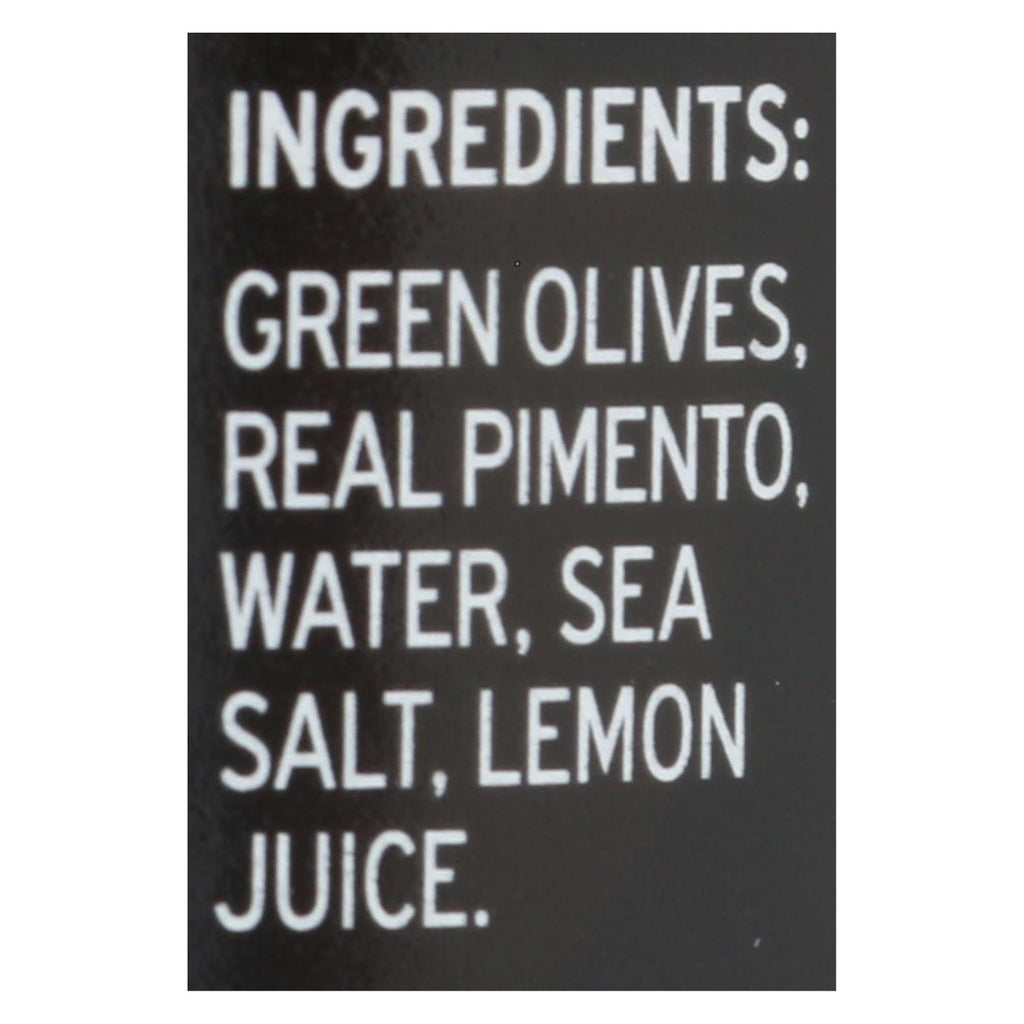 Gaea Stuffed Green Olives With Real Pimento (Pack of 8) - 6 Oz