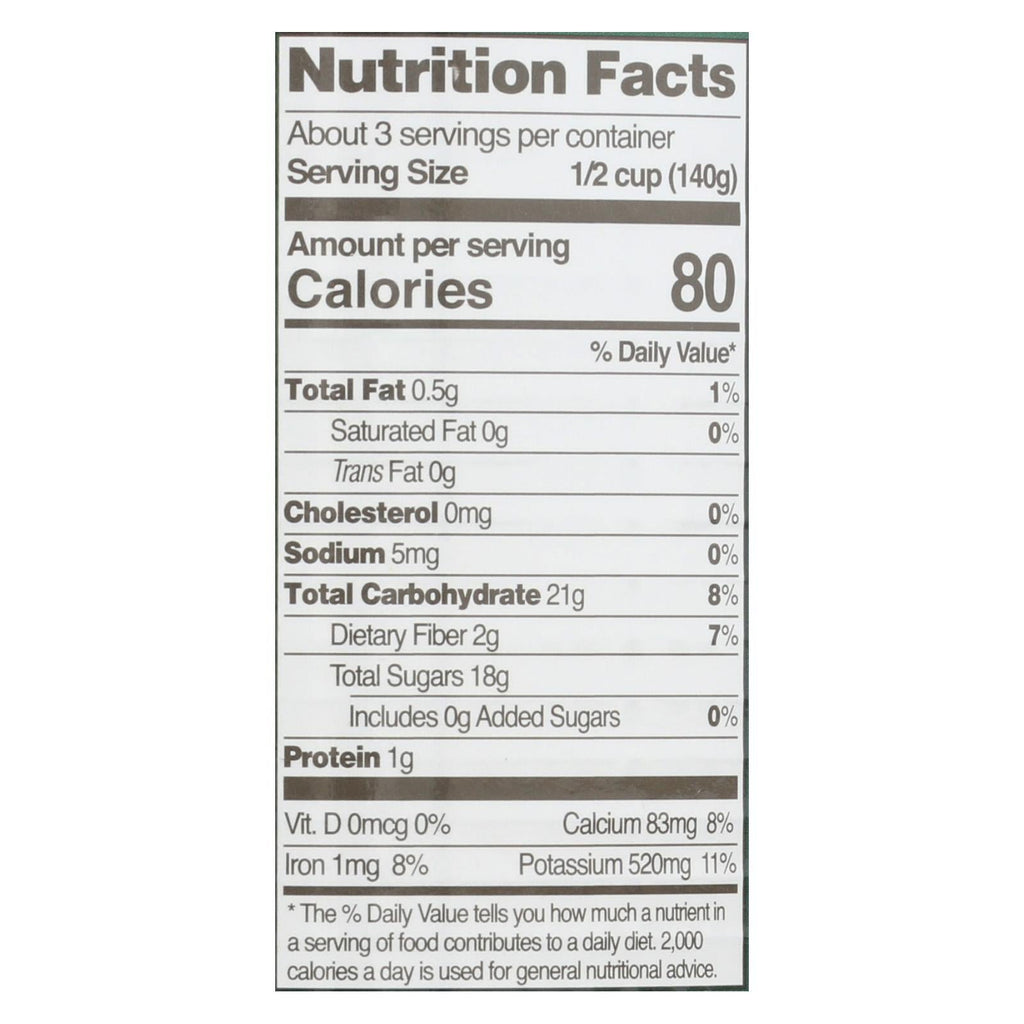 Native Forest Juice (Pack of 6) - Mango Chunks - 14 Oz.