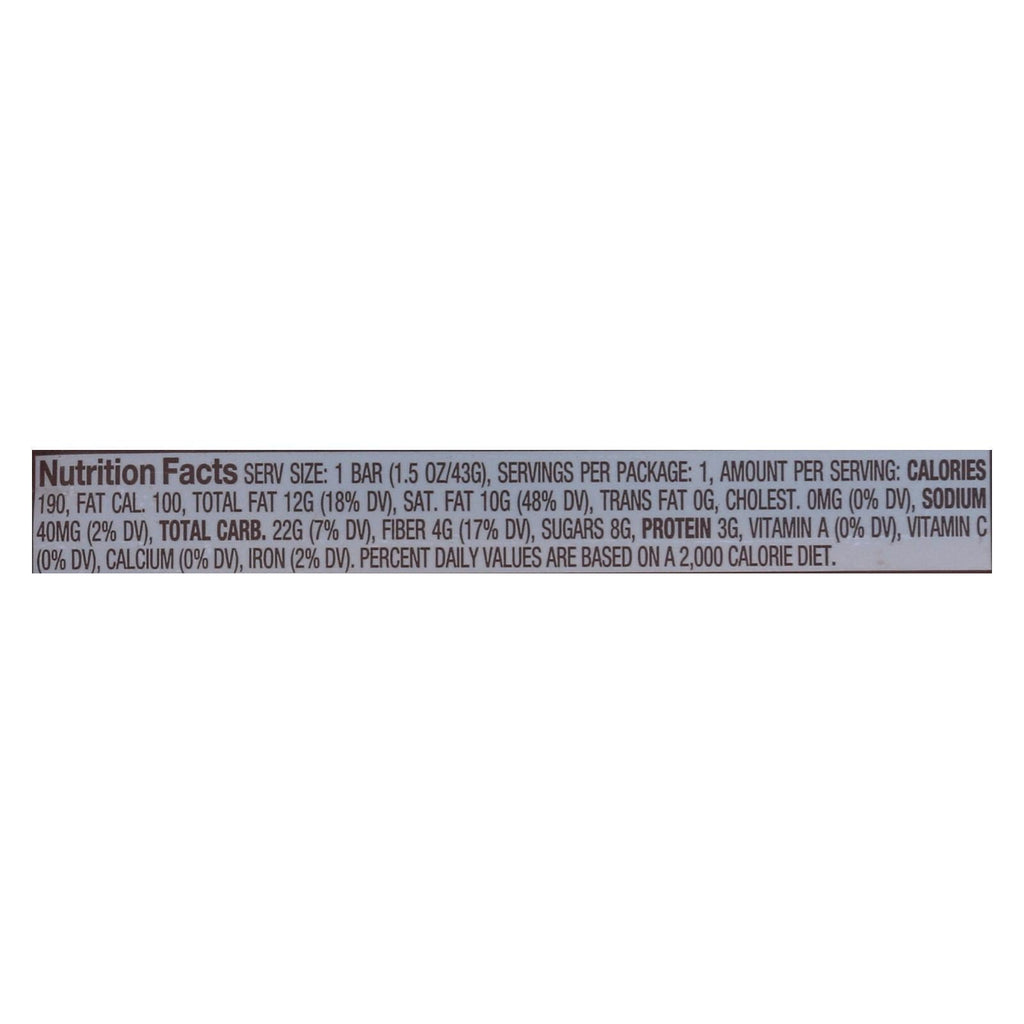 Jennies Organic Cacao Powder Coconut Bar, 1.5 oz (Case of 12)