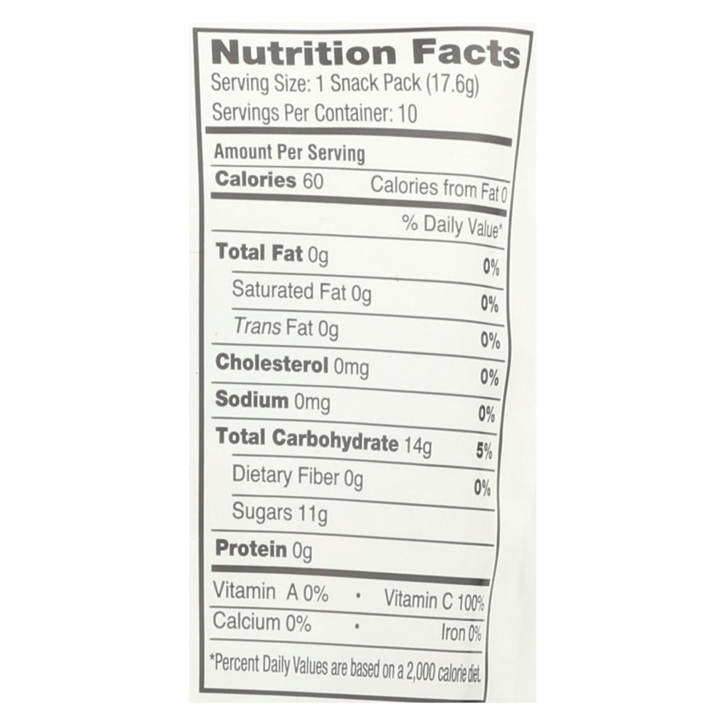 YumEarth Organic Tropical Fruit Snacks, 6.2 oz (Case of 12)