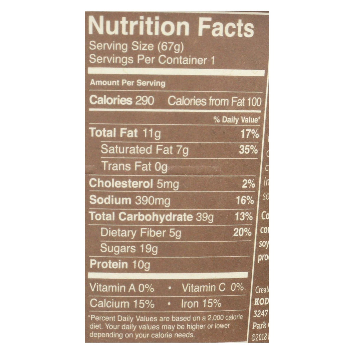 Kodiak Cakes Muffin, 2.36 oz (Case of 12)