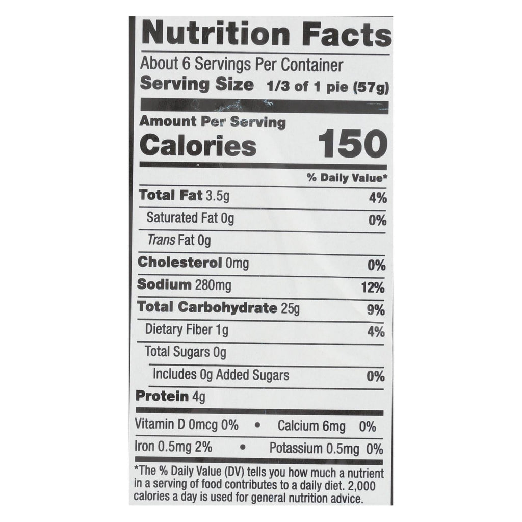 Essential Baking Company Thin Crust Pizza Crust, 12 oz (Case of 10)