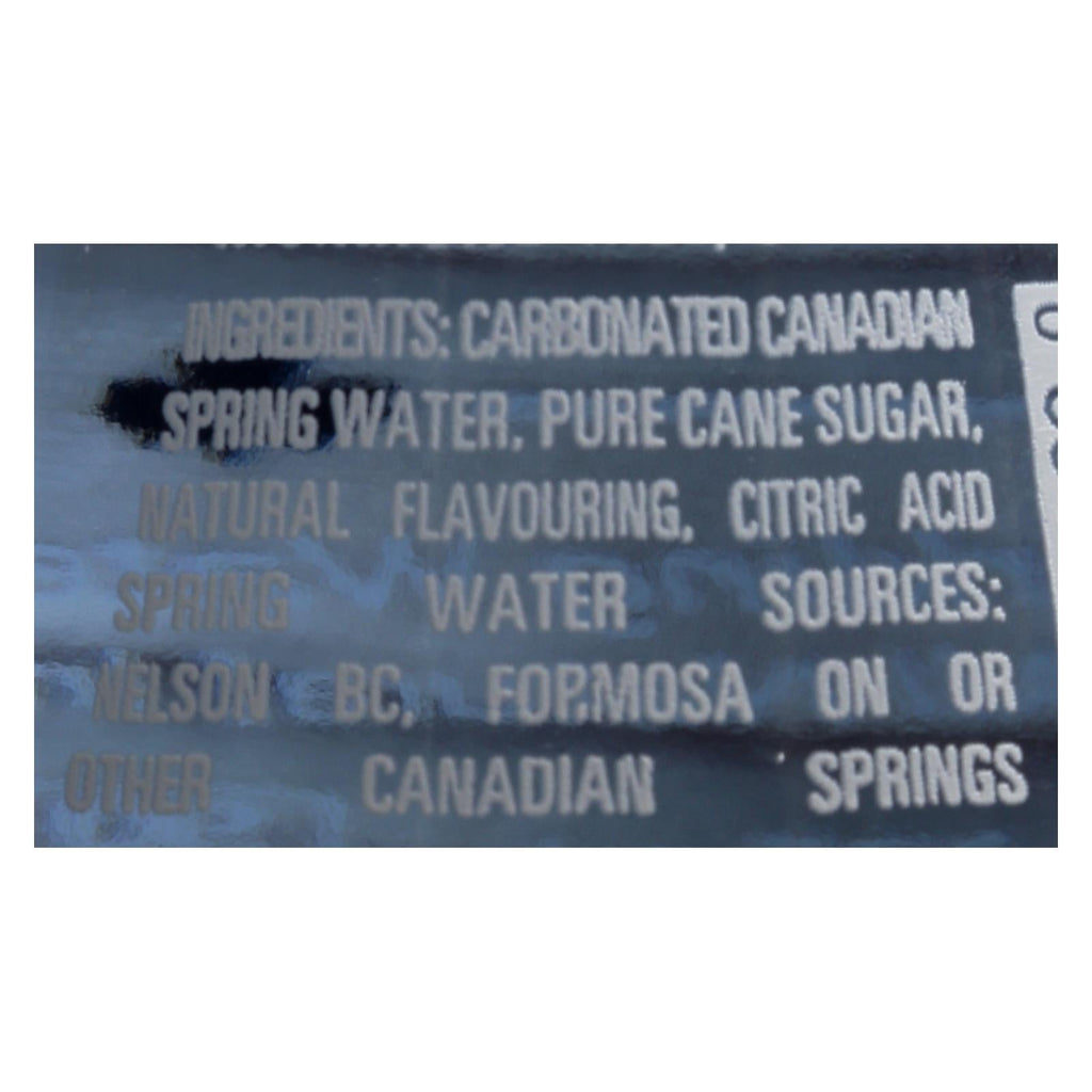 Clearly Canadian Mountain Blackberry Sparkling Water, 11 fl oz (Case of 12)