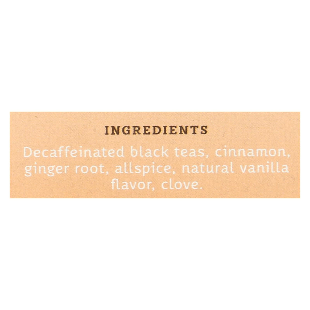 Stash Tea Vanilla Chai Decaf Tea - 6 Case Of 18 Ct