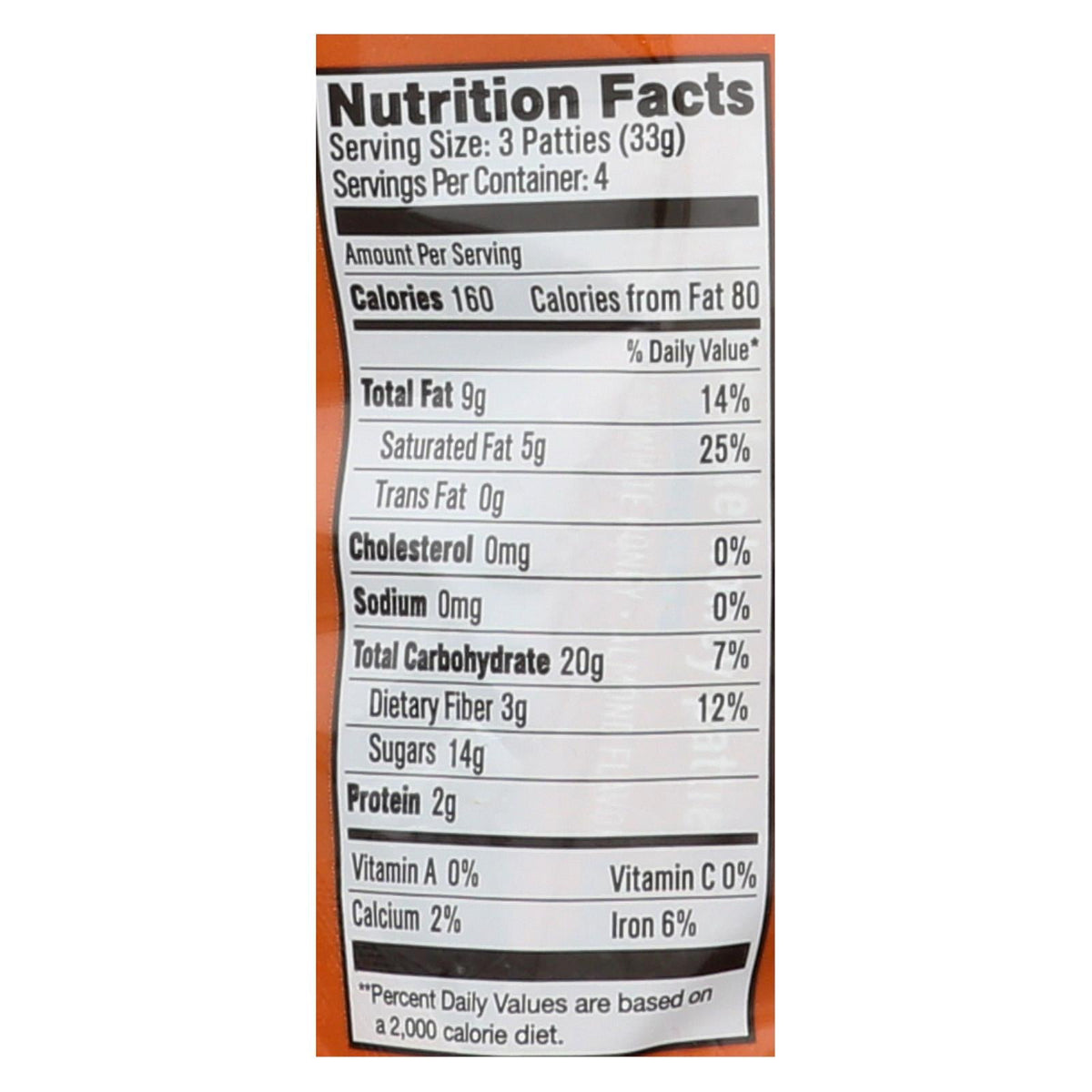 Heavenly Organics Chocolate Honey Pattie - 4.66 Oz. (Case of 6)