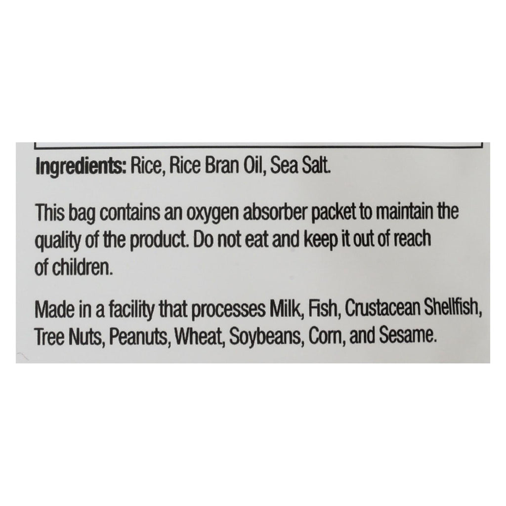 Sun Tropics Sea Salt Mochi Rice Bites, 3.5 oz (Case of 12)
