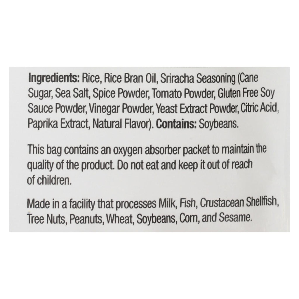 Sun Tropics Sriracha Mochi Rice Bites, 3.5 oz (Case of 12)