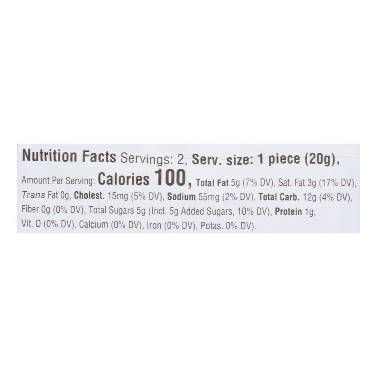 Walkers Double Chocolate Chip Shortbread Cookies, 1.4 oz, 20 ct Display (Case of 20)