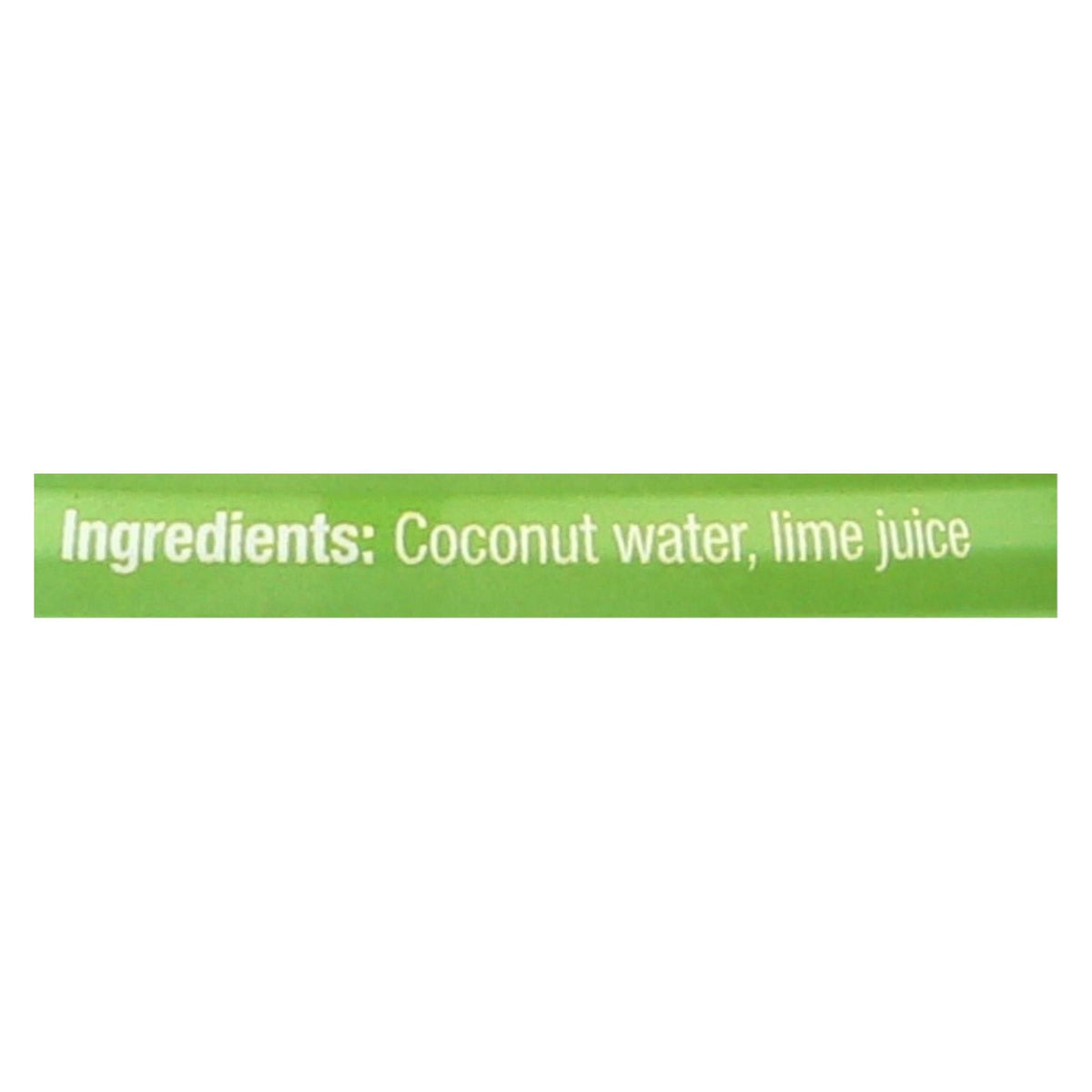 Amy & Brian Coconut Water with Lime, Case of 12 - 17.5 fl oz