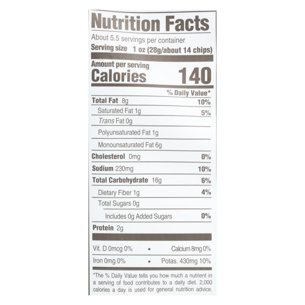 Boulder Canyon Malt Vinegar & Sea Salt Kettle Chips, 5.25 oz (Case of 12)