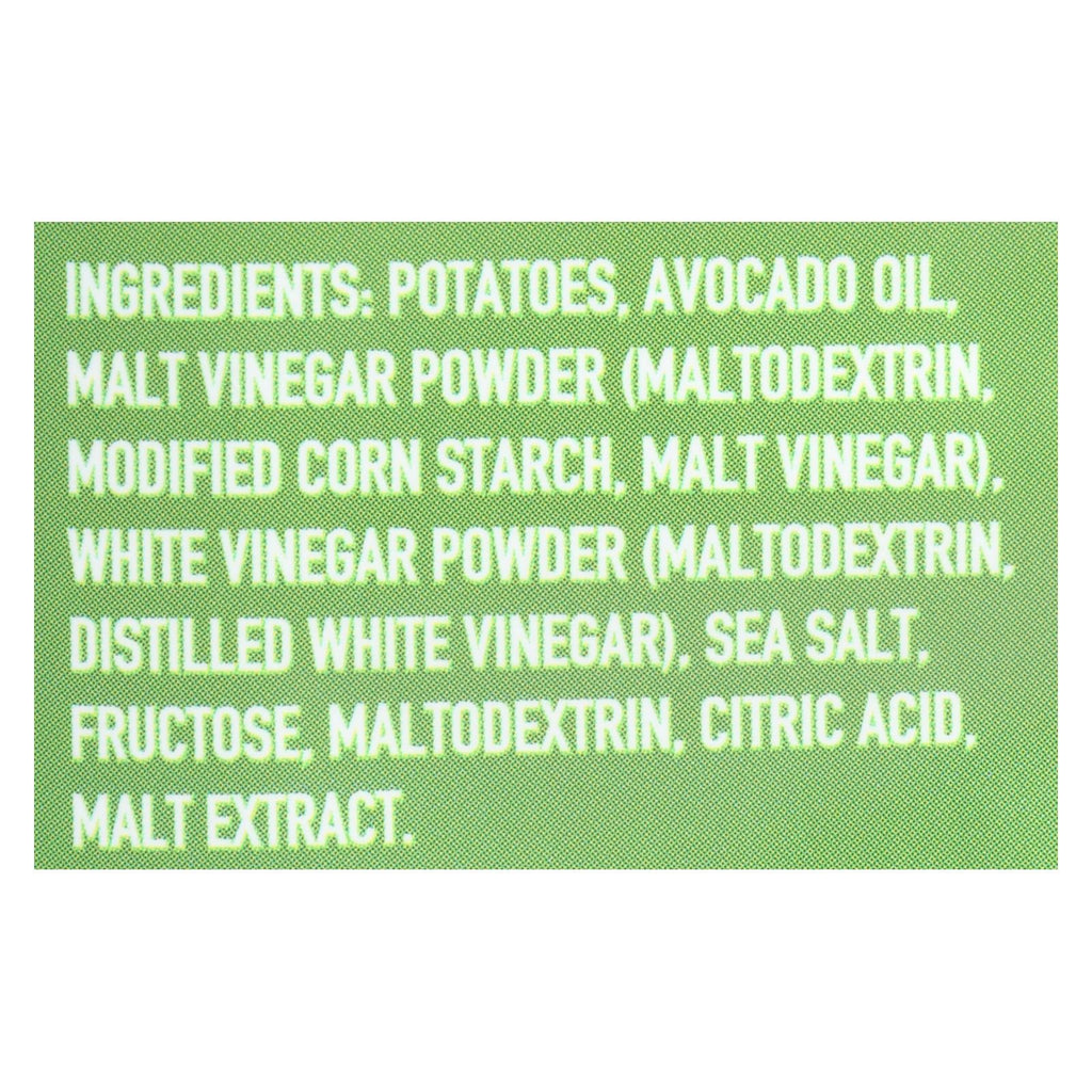 Boulder Canyon Malt Vinegar & Sea Salt Kettle Chips, 5.25 oz (Case of 12)