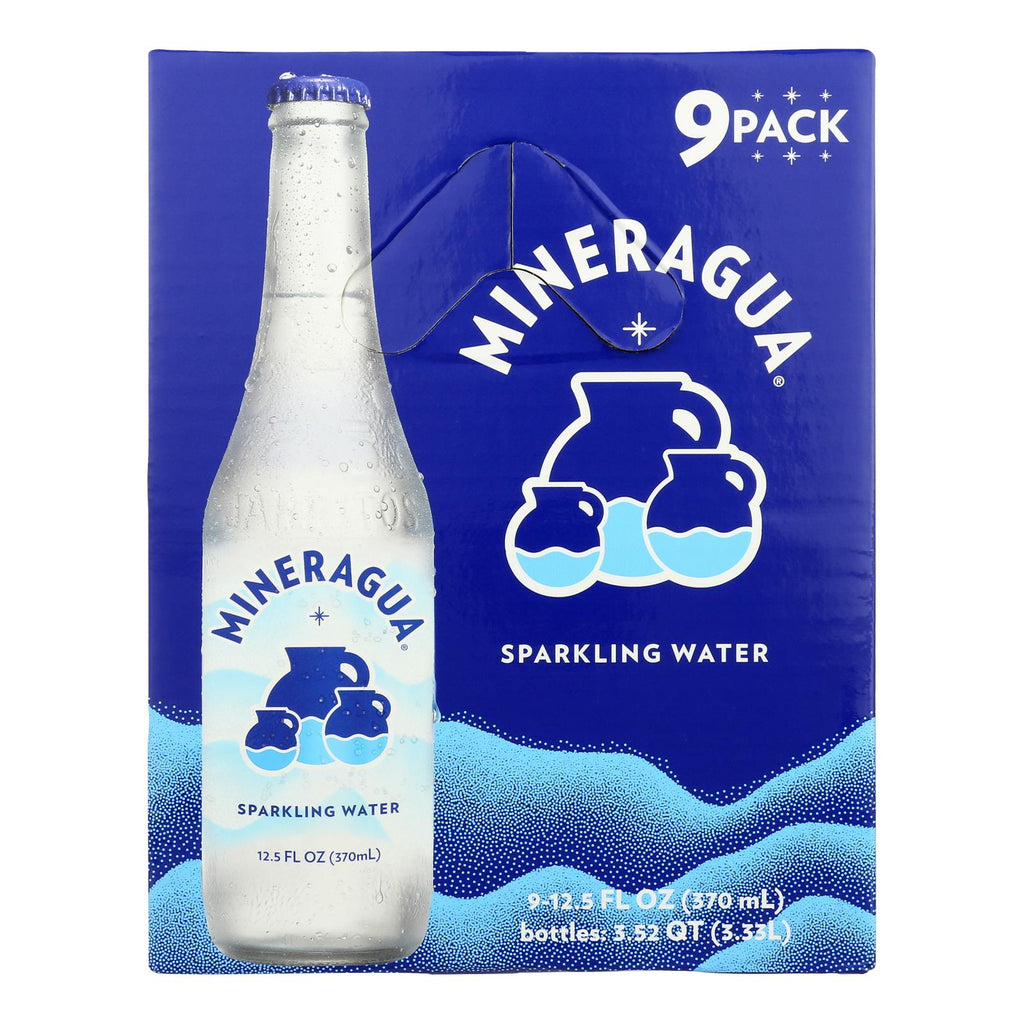 Mineragua Plain Sparkling Water, 9 x 12.5 oz