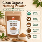 Organic Nutmeg Powder – For Béchamel, Eggnog & Baking