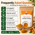 Organic Turmeric Powder – For Golden Milk & Curries