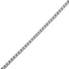 14k white gold 1.0 cttw miracle set lab grown diamond tennis bracelet 7 bijoux-nyc direct