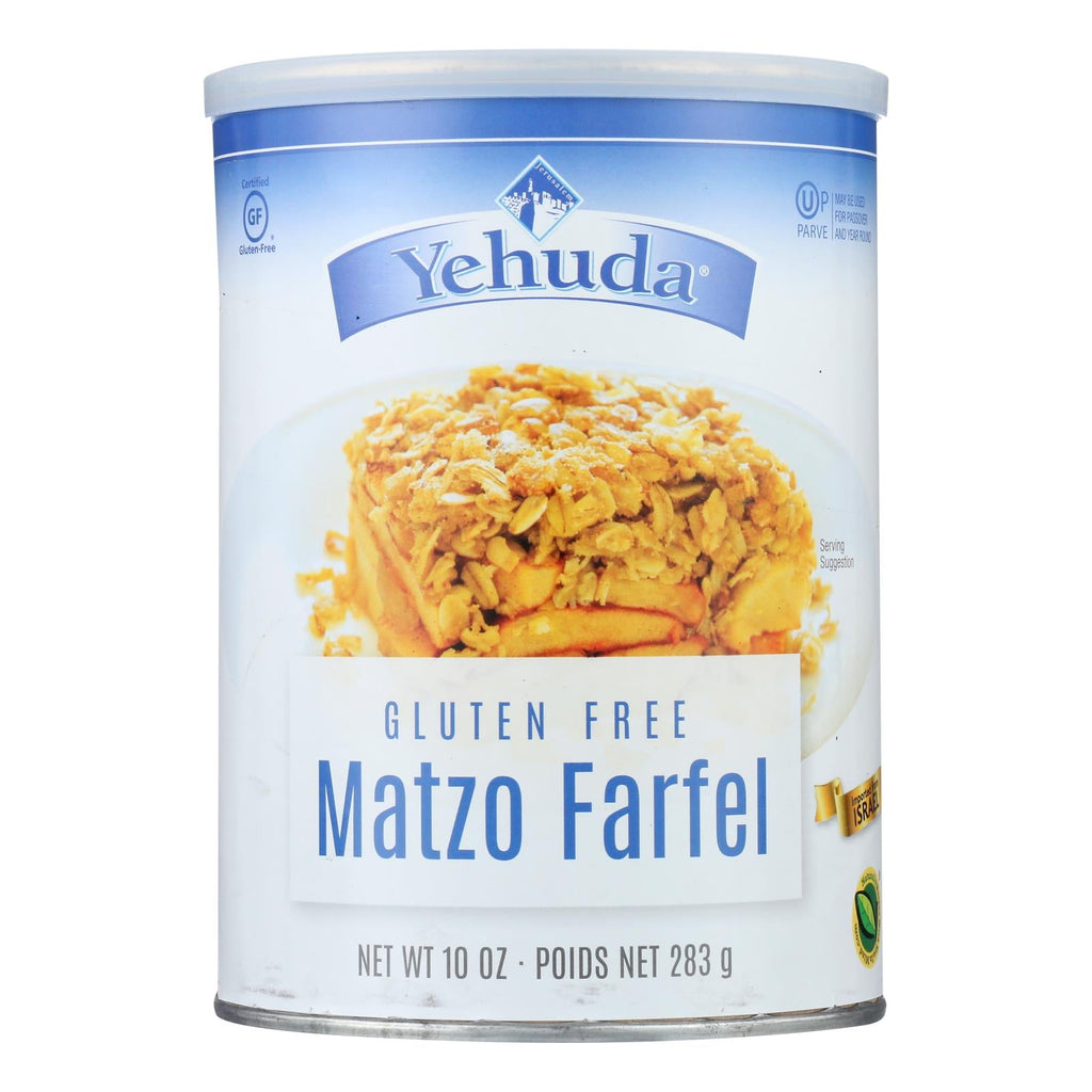 Yehuda Gluten Free Matzo Farfel, 10 oz (Case of 12)
