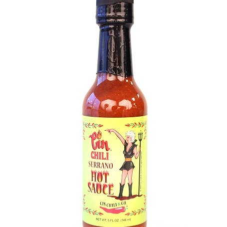 Cin Chili Serrano Hot Sauce