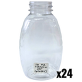 16 oz Plastic Classic Honey Jars
