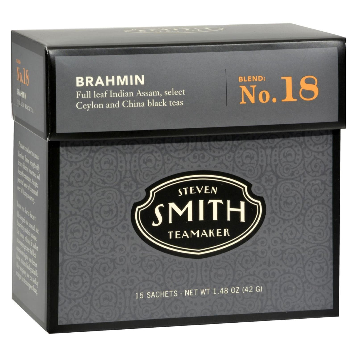 Smith Teamaker Brahmin Black Tea, 15 ct (Case of 6)