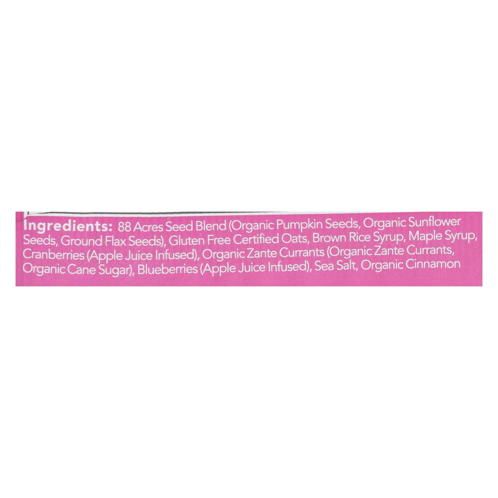 88 Acres Triple Berry Bars, 1.6 oz (Case of 9)