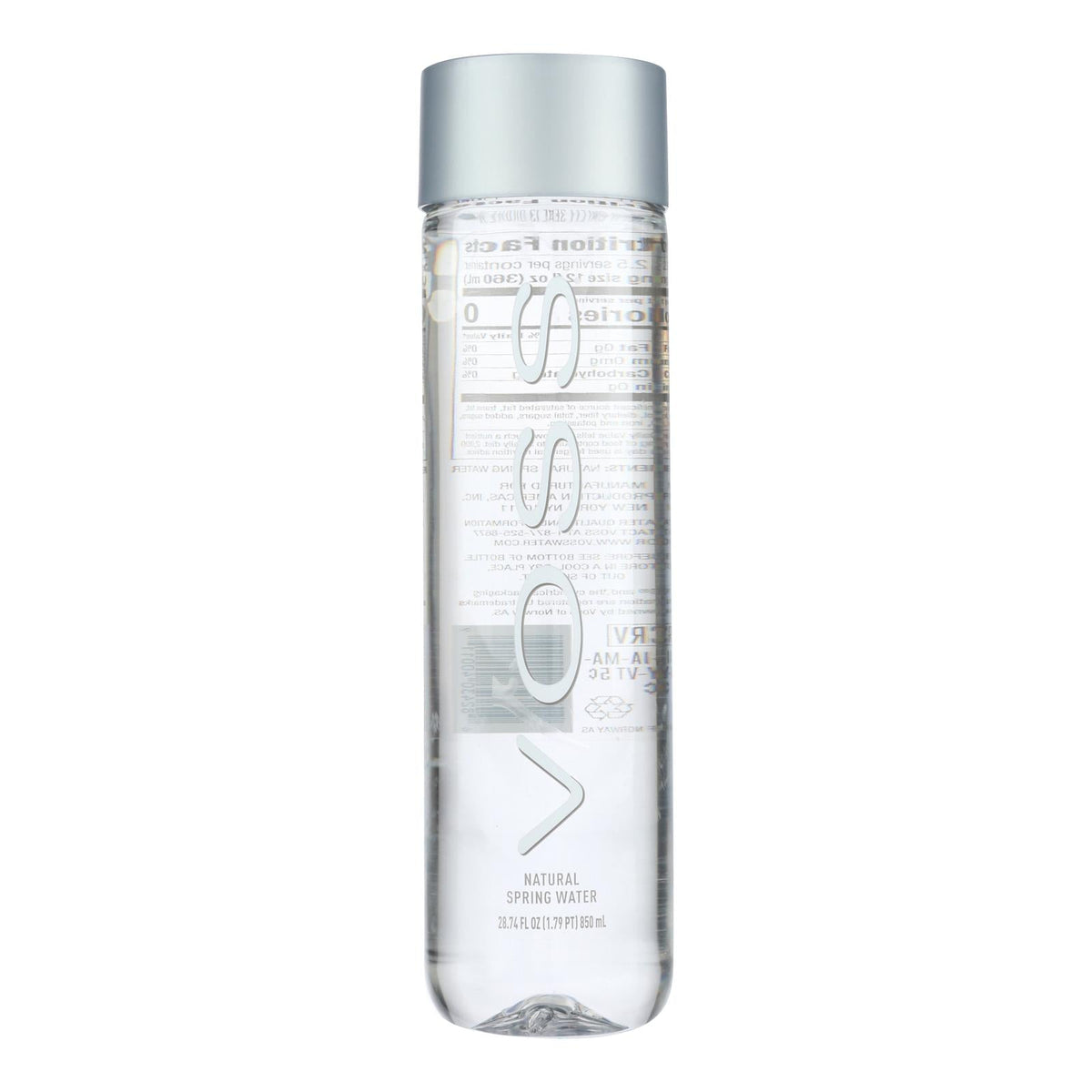 Voss Still Artesian Water, 28.74 oz (Case of 12)