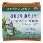Auromere Tulsi-Spice Vegan Non-GMO Shampoo, 4.23 oz